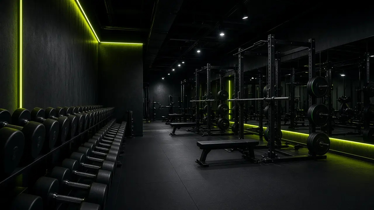 Estrutura de Academia Fitness Center
